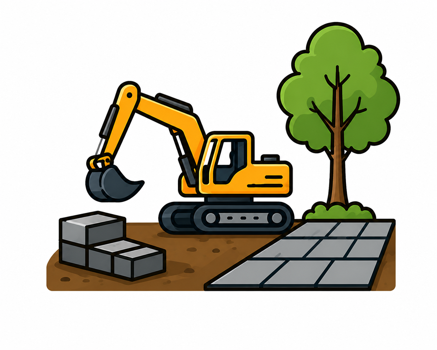 Groundworks &<br>External Works icon